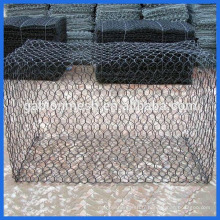 Technique tissée et matériau en fil d&#39;acier galvanisé maille gabion